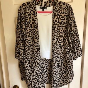 Cheeta print tunic
